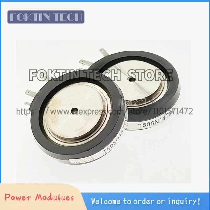 

New Original Thyristor Power Module With Cables T508N14TOF T508N16TOF T508N12TOF