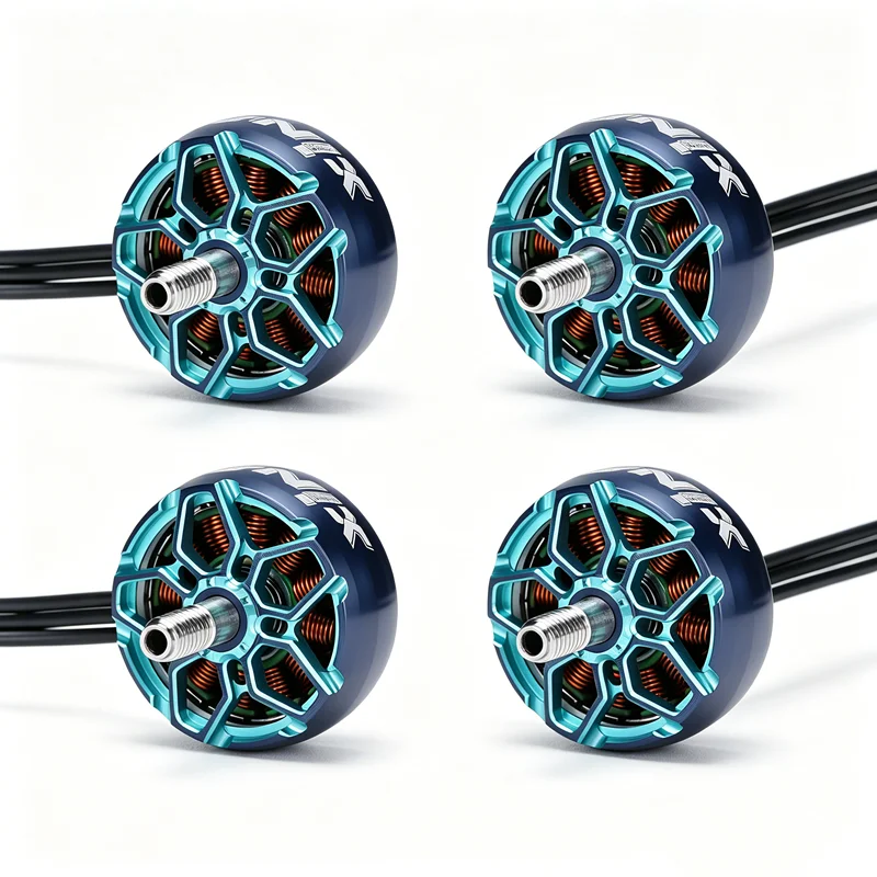 IFlight XING2 2207 Brushless Motor, Only Sold in 4PCS Full Pack, Two KV Versions 1855KV 3-6S / 2755KV 3-5S High Thrust Output