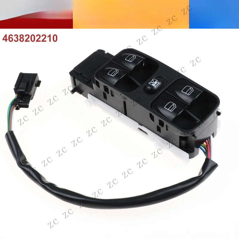 S+ Master Power Window Switch 4638202210 For Mercedes-Benz G-Class W463 2002-2017