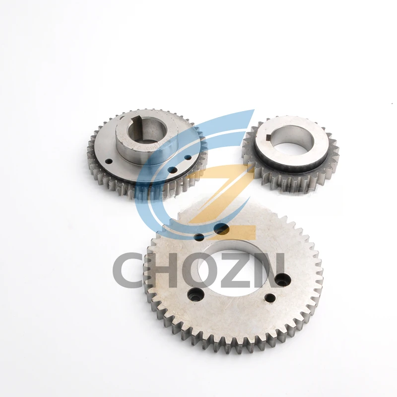 KBA Printing Machine Parts KBA105 Water Roller Ink Roller Gear 28 Teeth 50 Teeth Double Clutch Gear