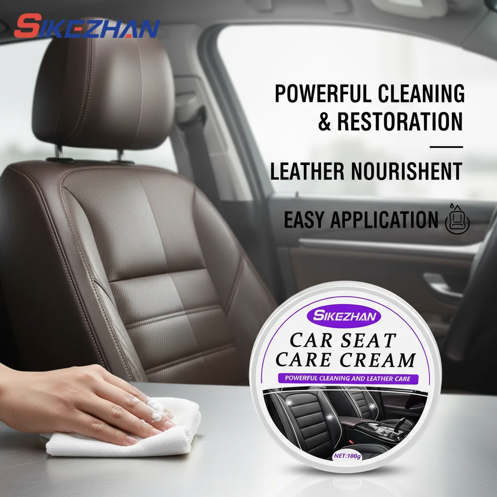 

Кожаный кондиционер премиум-класса для автомобильных сидений — бальзам из натурального норкового масла, очищает, восстанавливает и защищает роскошные автомобильные интерьеры