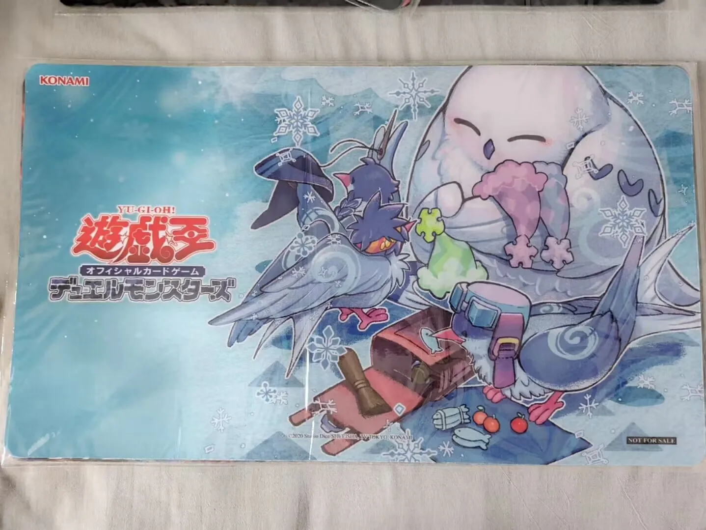 Yugioh KONAMI Duel Monsters Floowandereeze and the Advent of Adventure Collection Official Playmat Mat Table Play Pad