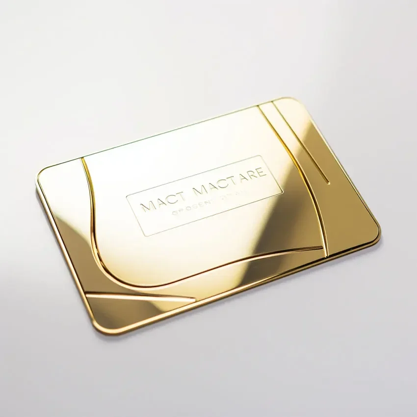 

Promotional Custom Branded Logo 1mm Metal Business Cards