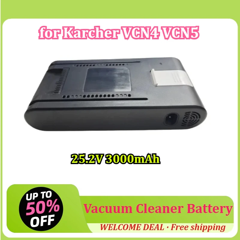 [1.012-911.0] for Karcher VCN4 VCN5 25.2V 3000mAh Vacuum Cleaner Battery Lithium Battery