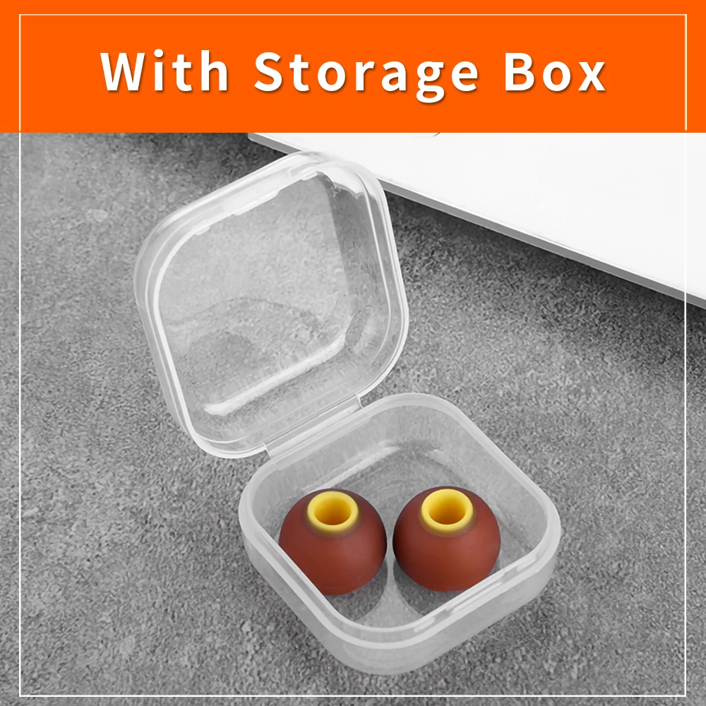 Puntas de espuma de memoria para auriculares Xiaomi Air 2 Pro, auriculares TWS para HUAWEI Freebuds/B & O H3 E4 E8/Sennheiser IE80, 6 unidades