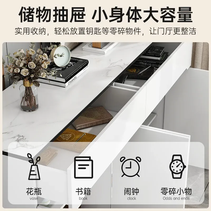 for Simple Shoe Cabinet Large Capacity Entrance Storage Home Door Integrated European Multi Layer Simple Door Shoe Rack