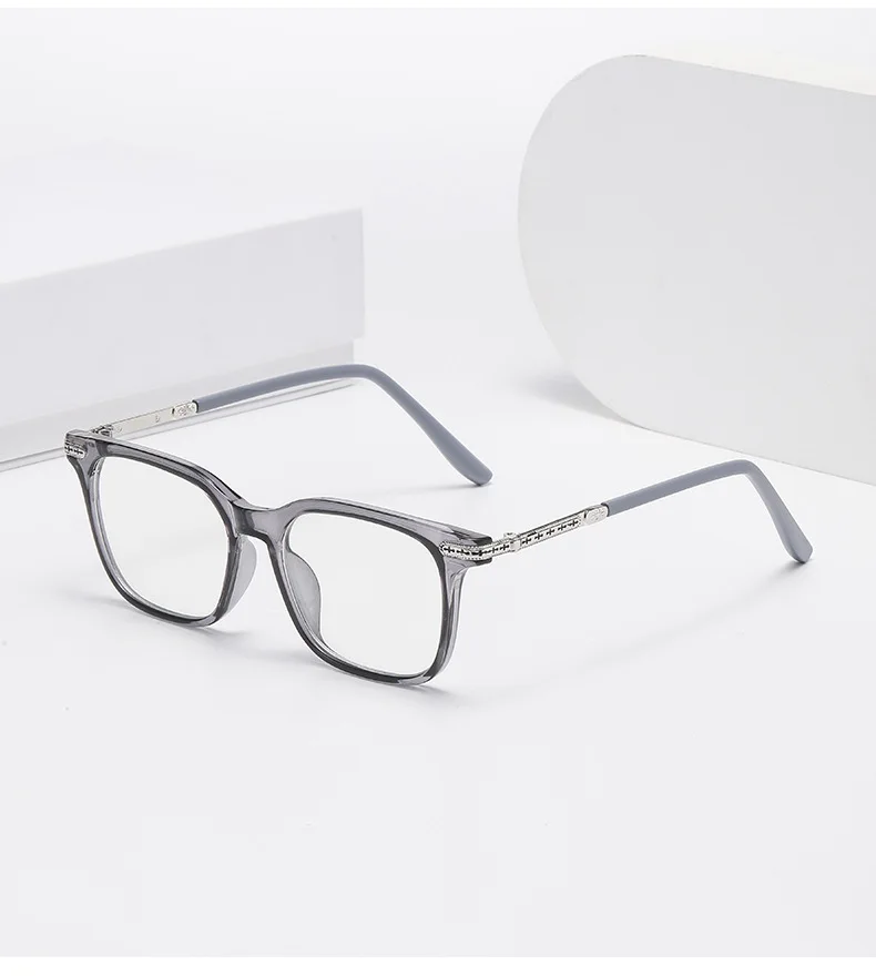 Photochrome Sonnenbrille mit schwarzem Rahmen, europäische und amerikanische Schildpattfarbe, Anti-Blaulicht-Myopie-Brille 6160 – Detail 14