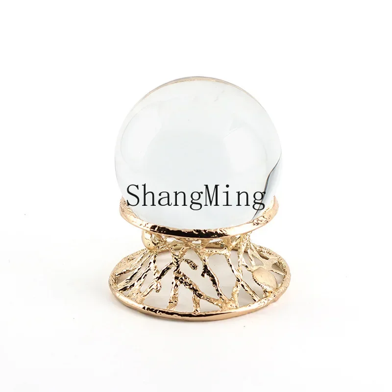 

CL hollow crystal ball soft home decoration model room bedroom living room study office crafts