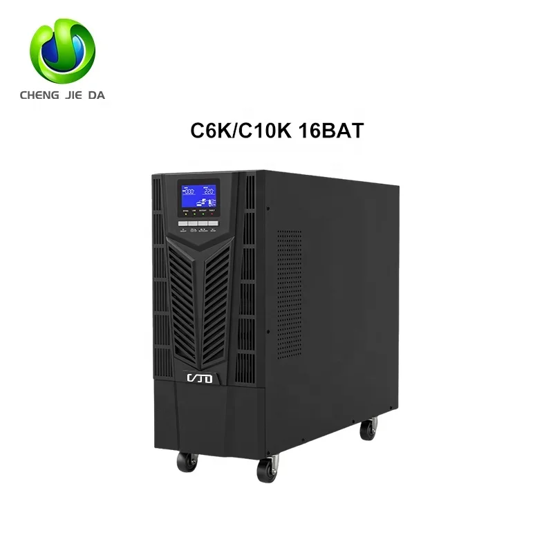 High Frequency 15kva 20kva Online UPS LCD Display 3 Phase Online UPS Power Supply External Battery Bank