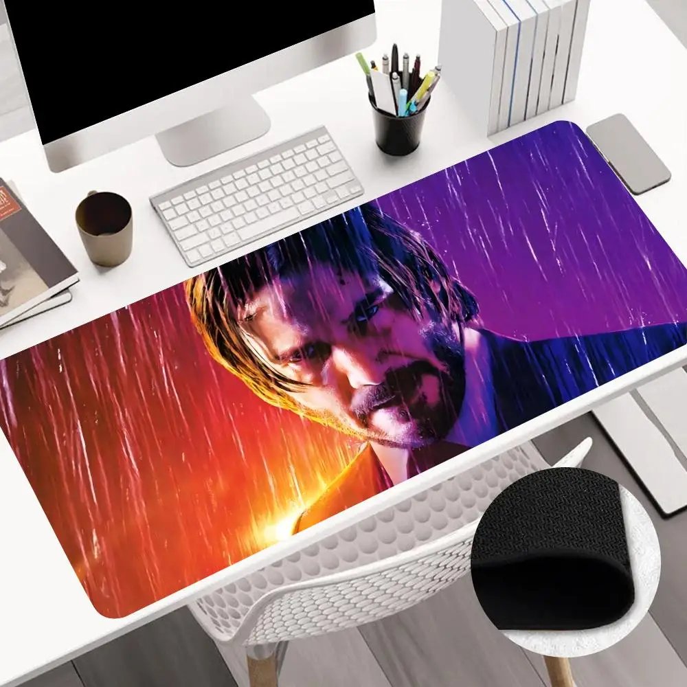 

J-John Wick Movie MINISO Mouse Pad Anime Game Mouse Pad Computer Desk Pad Office Carpet Laptop Mouse Pad