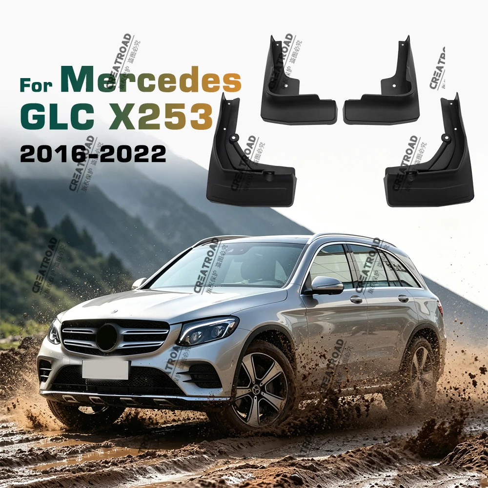 Für mercedes benz glc x253 2016 2017 2018 2019 2020 2021 2022 wo/rb Kotflügel Schmutz fänger Spritz schutz Kotflügel Schmutz fänger