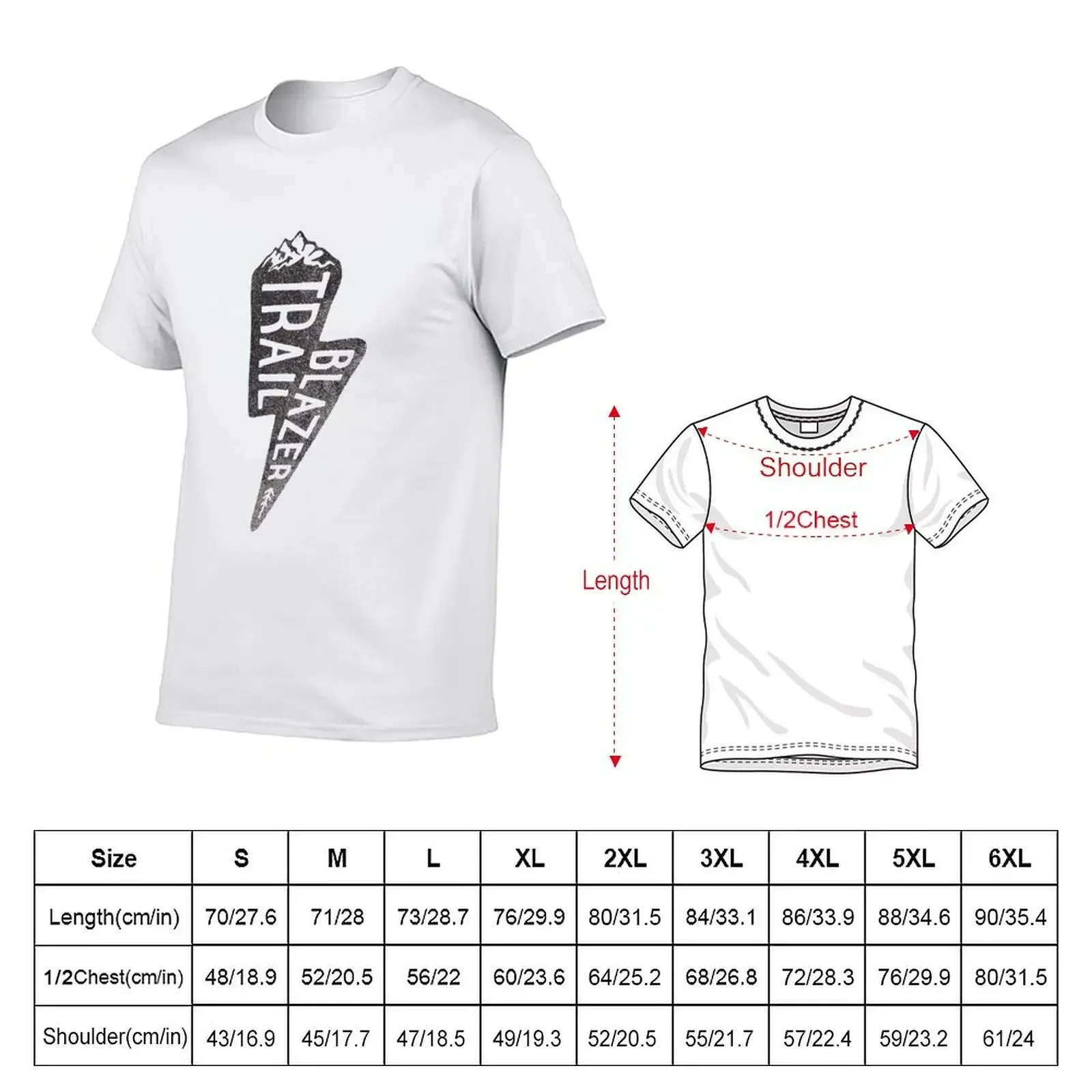 Trail Blazer T-Shirt shirts graphic summer clothes men clothes