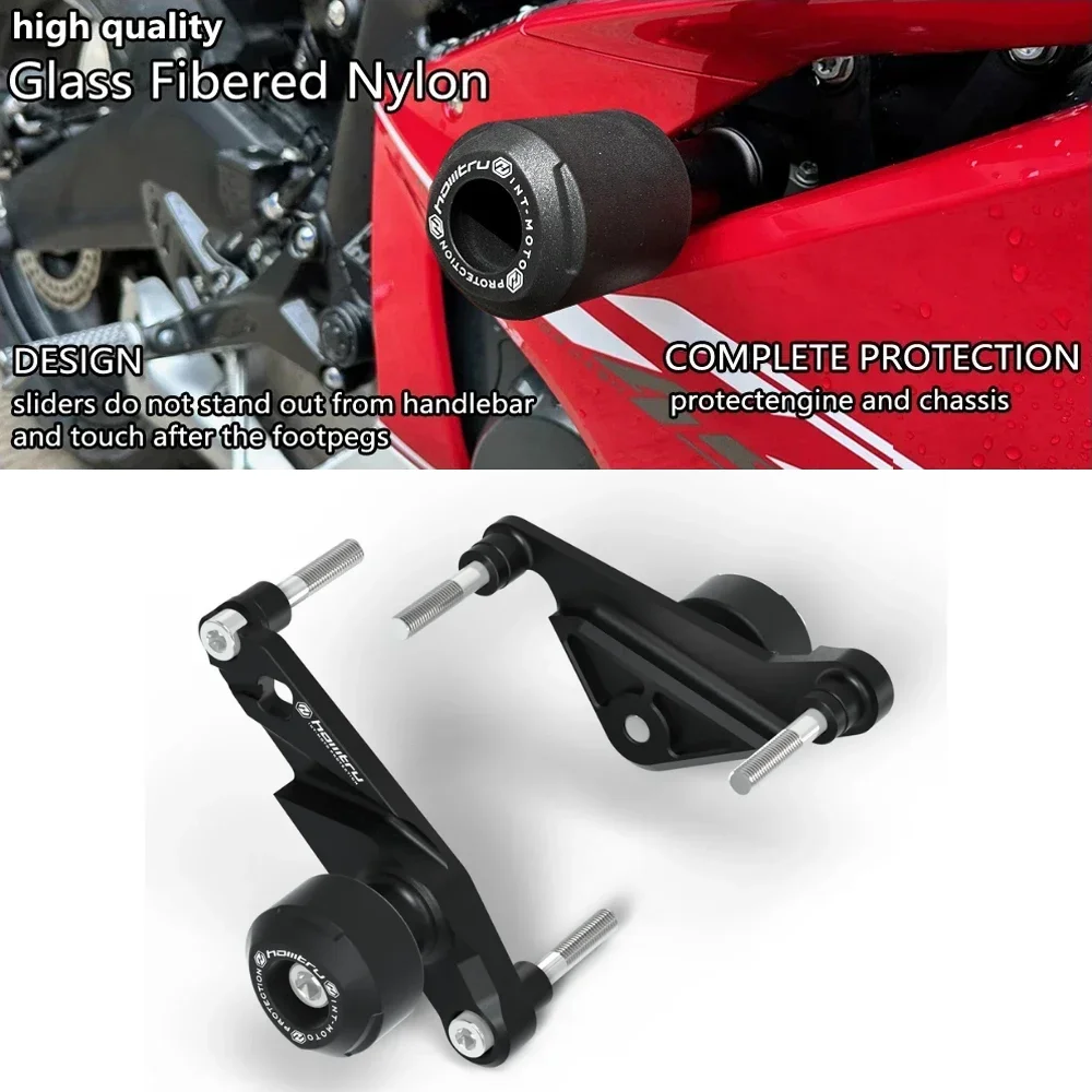 

Motorcycle Frame Sliders Crash Protectors for BMW S1000R (2021-2022)