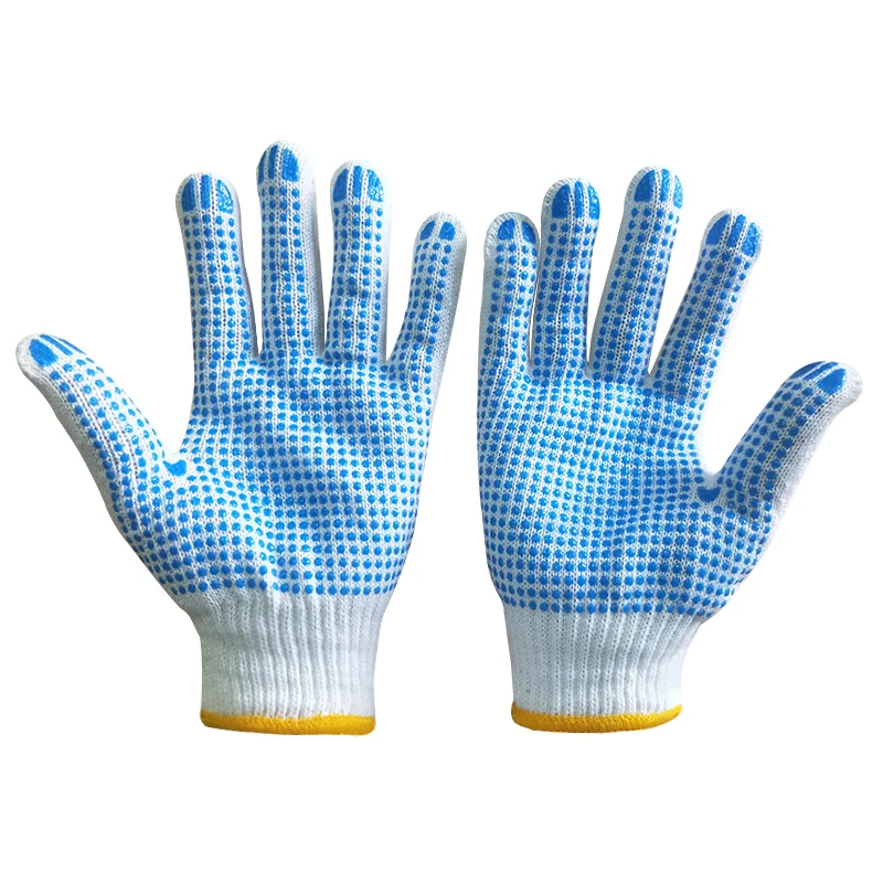 CK Tech. 12 pair Silicone Protective Safety Construction Gloves Multi Function Cut Proof Anti Vibration Construction Glove