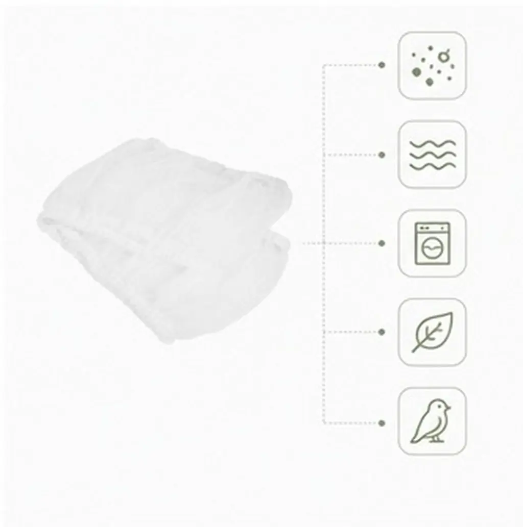 Adjustable Stretchable Bird Cage Net Cover for Small Birds Parakeet Cage Accessories Breathable Mesh Seed Catcher Hygienic Cover