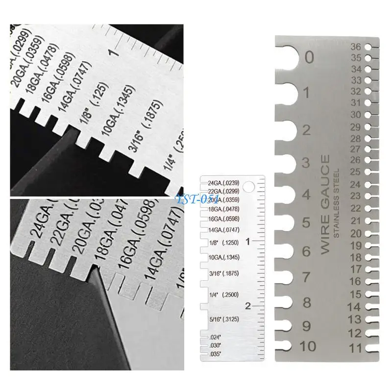 

E15A Gauge Metal Sheet Thickness Gauge Metal Gauge Tool Stainless Steel Thickness Gau