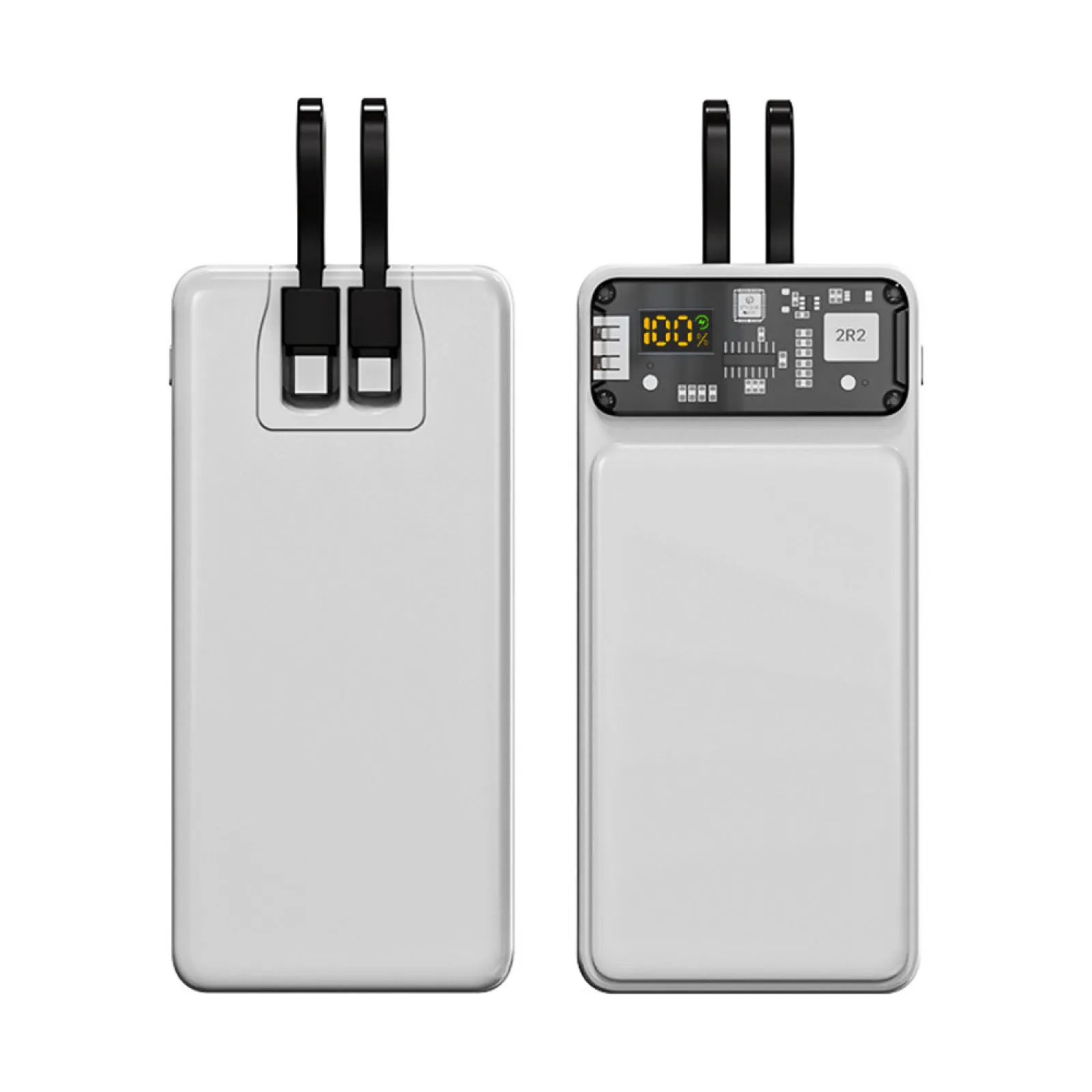 Pudełko do przechowywania baterii Szybkie ładowanie DIY Power Bank Case na polimer 2* 1260110 Uchwyt baterii Szybkie ładowanie PD 22,5 W Etui
