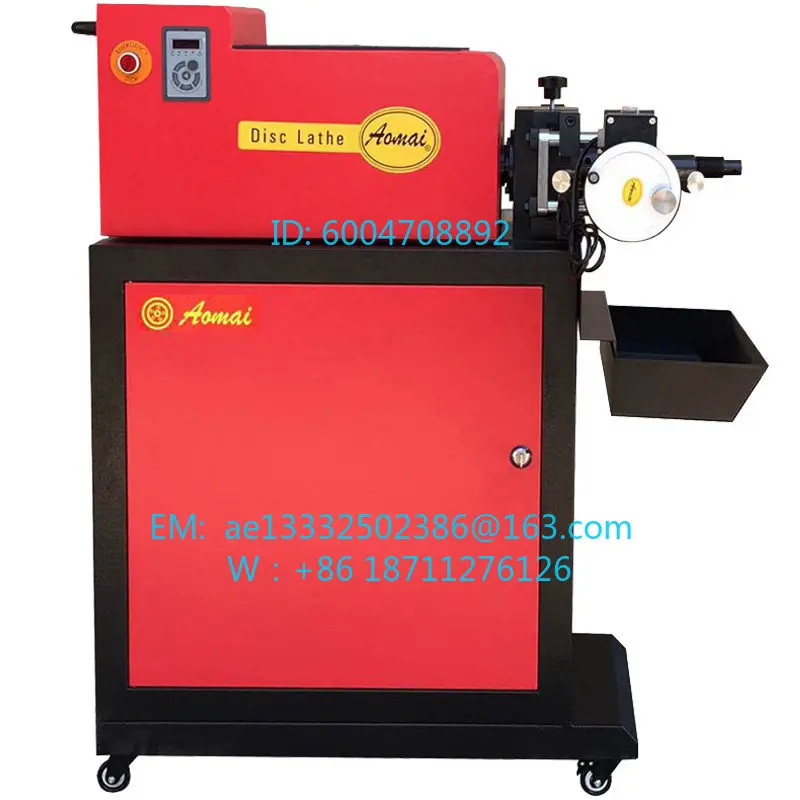 Stepless Variable Speed Brake Disc Grinder AM553 Repair Machine