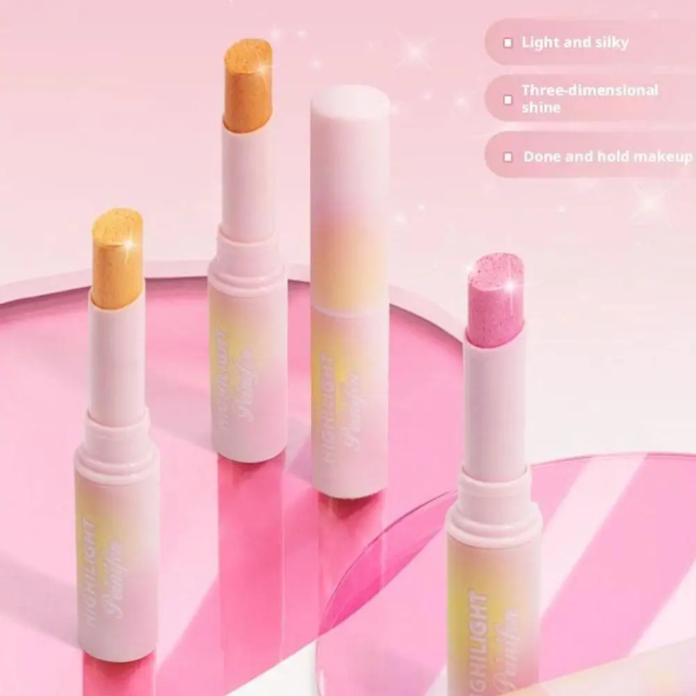 ウォーターグレーゼリーアイシャドウスティックメイクアップハイライトアイシャドウスティック、パールスパークル、マルチカラー