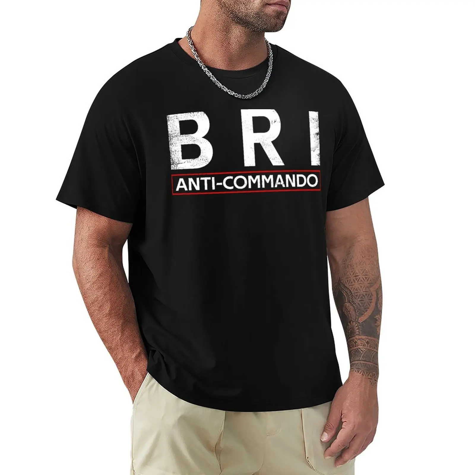 BRI BAC Research and Intervention Brigade T-Shirt graphic t shirt Blouse new edition t shirt workout shirts for men