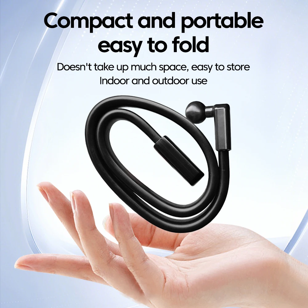 Magsafe tragbare 360-Grad-verstellbare, flexible Torsion-Lazy-Stützhalterung, spiralförmig gewickelt, magnetisch, universeller Handyhalter