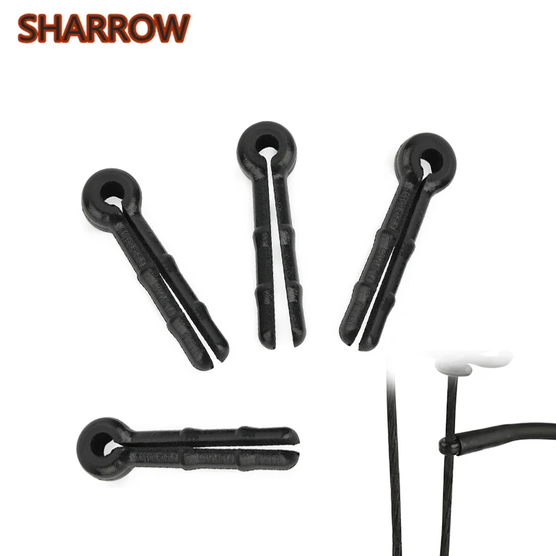 Archery Peep Sight Holder Peep Aligner Clip Peephole Fixator String Clip Holder Bow String Drawstring Compound Bow Accessories