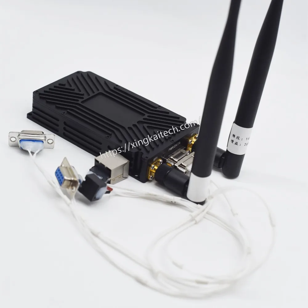 Vhf Radio SDR Manet Mesh Network 2W*2 IP Mesh Radio UAV Emergency Response Communication System Cofdm Fhss Hopping Frequency