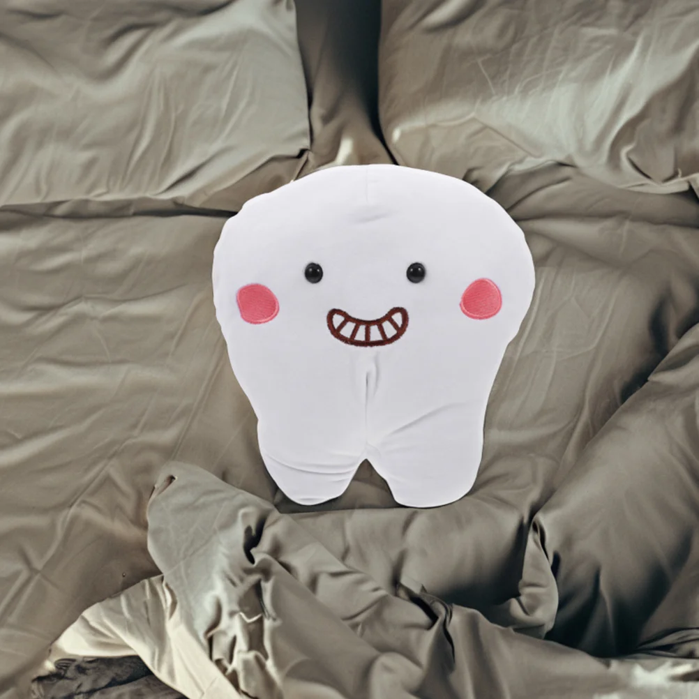 Dental Pillow Plush Cute Hugging Decorative Tooth Photo Props False Teeth