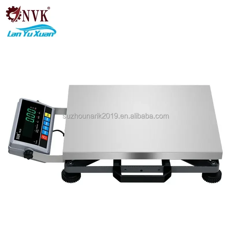 

100kg Electronic Platform Scale Postal Scale Shipping Portable Weighing Scale 200kg