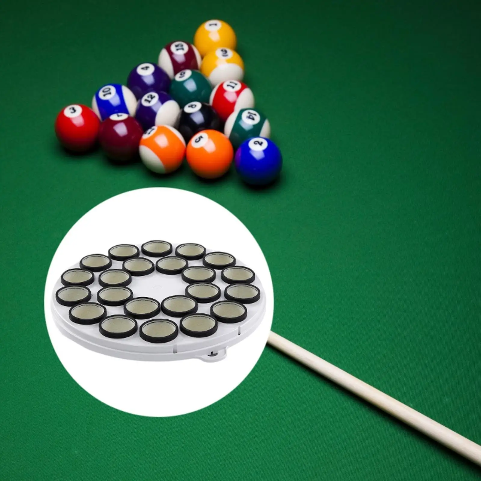 Billiard Ball Cleaning Machine Wool Ring Cleaner Clean, Polish & Care Billiard for 22 Balls Attachment Parts Accessories