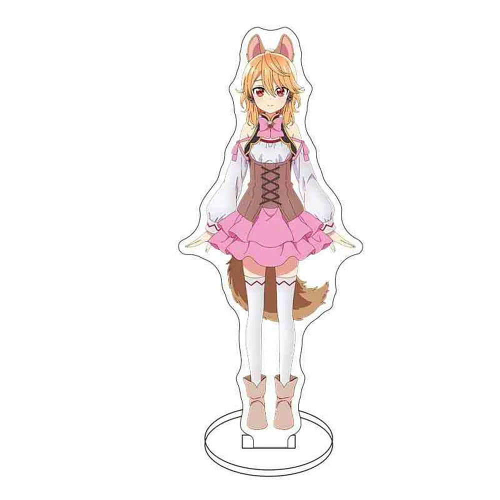 Hot Anime Spirit Chronicles Acrylic Stand Model Figure Cosplay Plate Holder Topper Birthday Fans Christmas Desk Decor Plate Gift