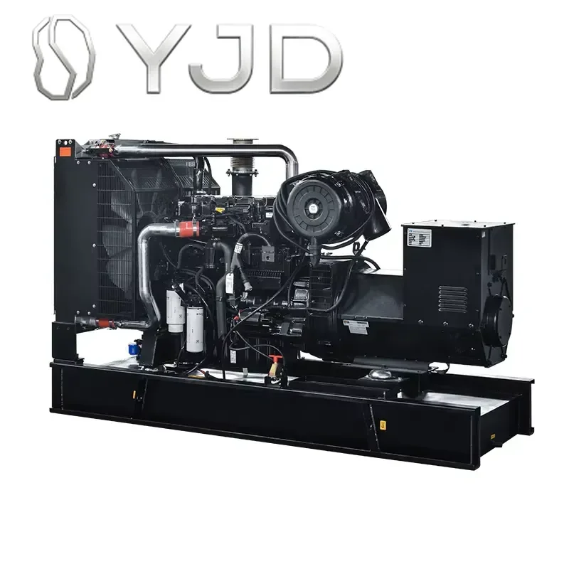 YJD Open Frame Perkin 1206D-E70TTAG2 180kw 225kva diesel Generator 225 Kva Generator Set for Sale