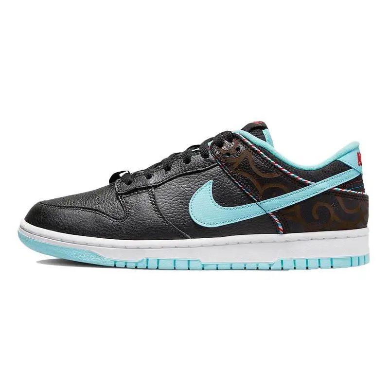 Nike Dunk Low SE 'Barber Shop - Black' Sneakers shoes DH7614-001