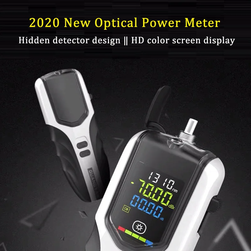 G7 High precision Rechargeable optical power meter Color LCD Screen fiber optic power meter handheld OPM