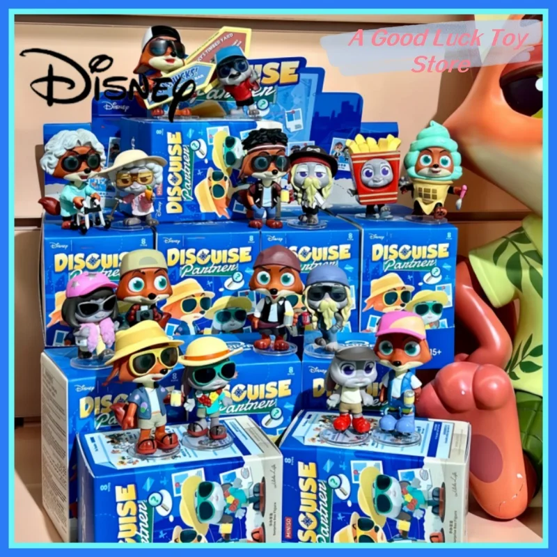 

Новая оригинальная маскировка Zootopia 2, серия Partner, слепая коробка, Коллекционная модель куклы, аниме-фигурки, модные игрушки, детский подарок, загадочная коробка