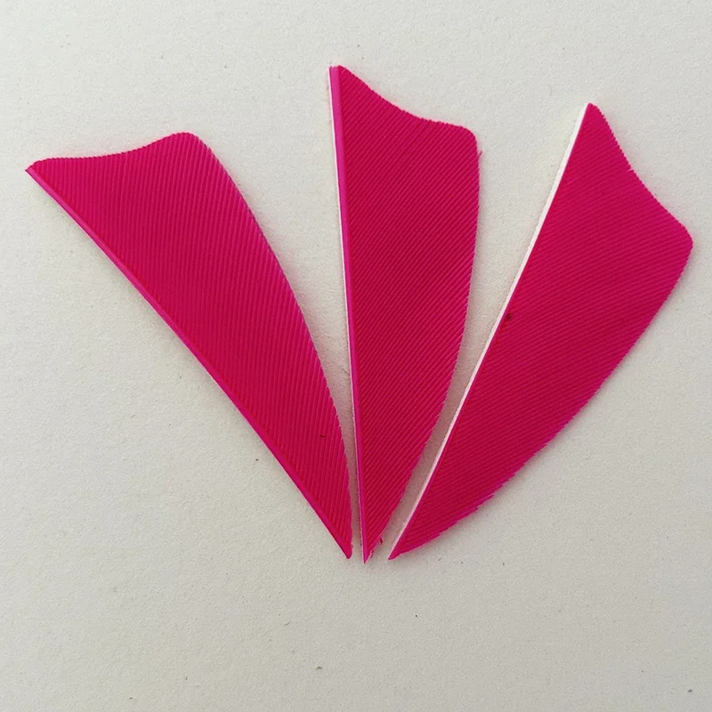 Linkboy Archery 30 Stück 5,1 cm große Truthahnfeder-Pfeilbefiederungsbogen Bogenschießen Befiederungen rechts/linke Flügel DIY für Bogen- und Bogenzubehör 3