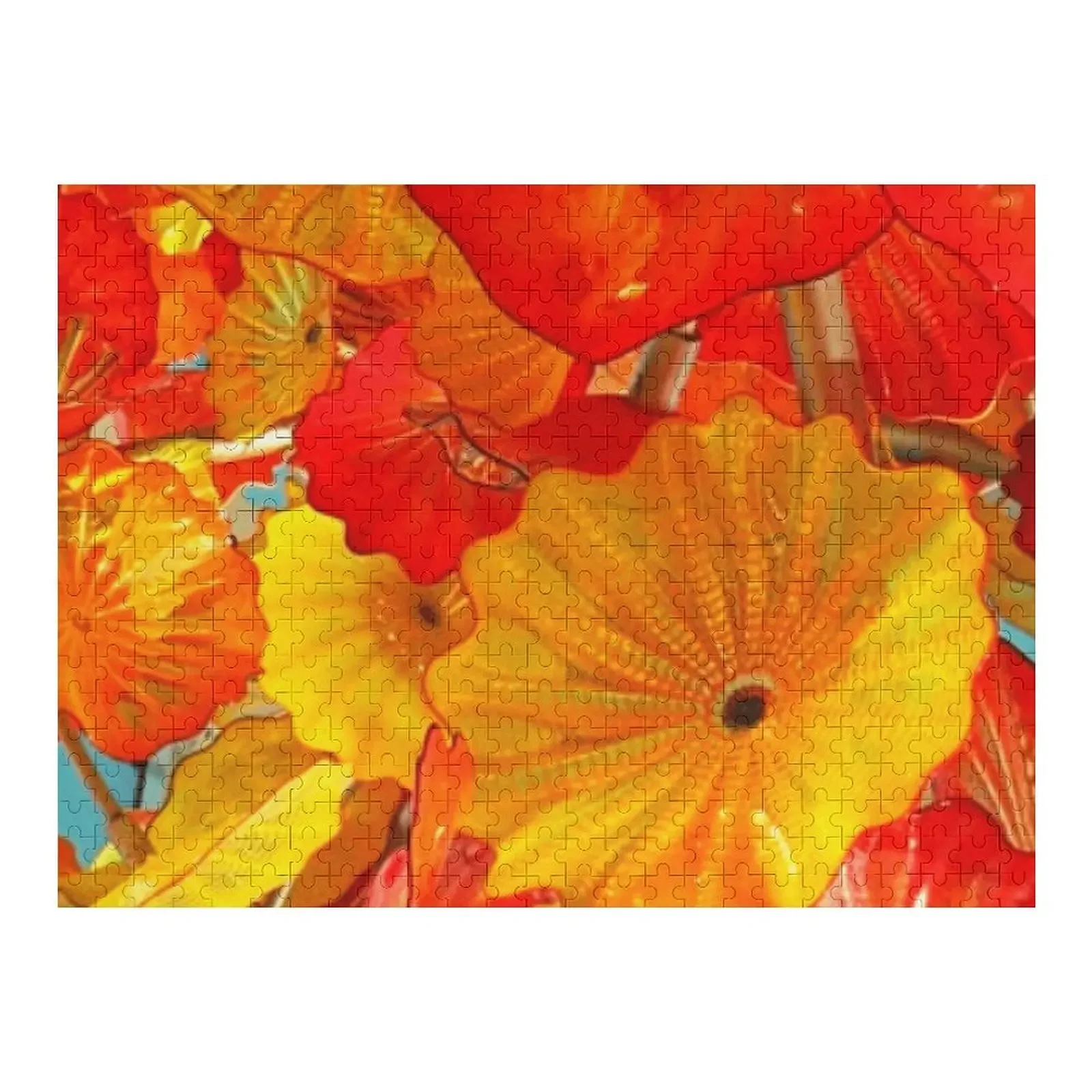 

Chihuly Art Red And Yellow A-line Dress Jigsaw Puzzle Customizable Gift Personalized Toys Puzzle