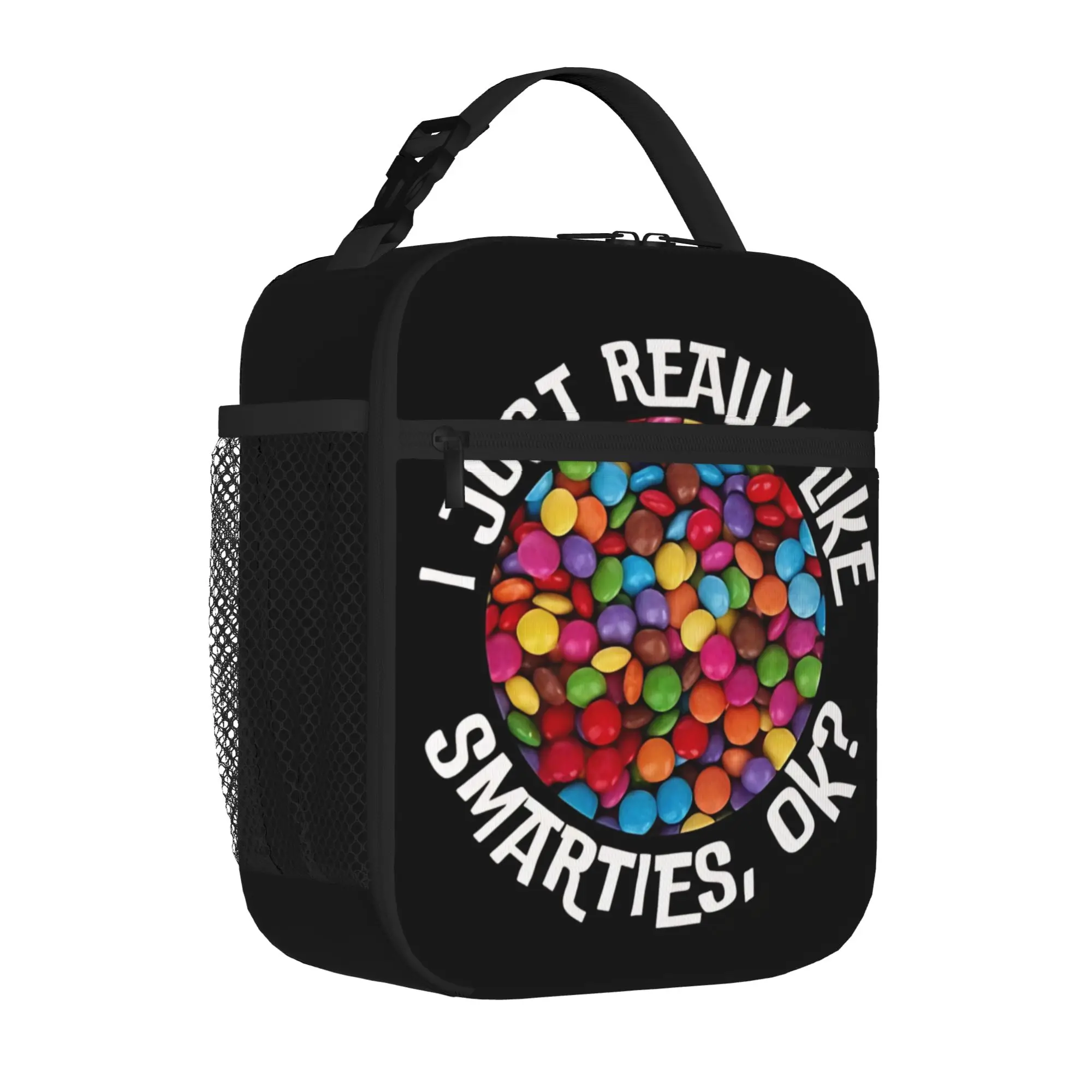 1 Piece For Students Food Container Just Like Candy Portable Pocket Smarties Zipper Closure Aluminum Foil Food Pouch For Travel
