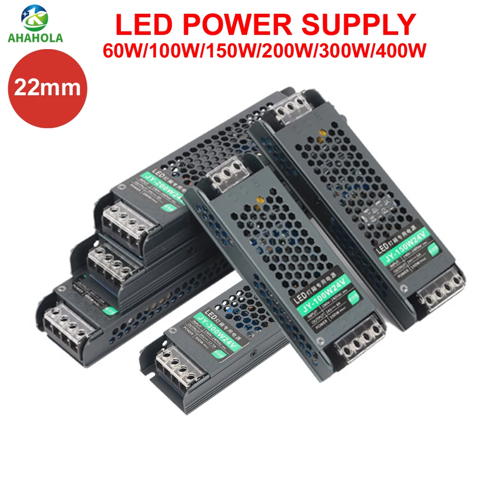 Switching  AC 220v to DC 12 Volt Power Supply for Led Strip Power Source 2A 5A Transformer Alimentatore 12v 24v Power Supplies