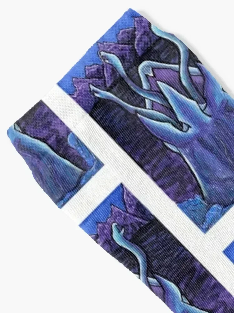 Tremors Graboid In The Moonlight Socks anti-slip aesthetic winter sports stockings Socks Man Women's