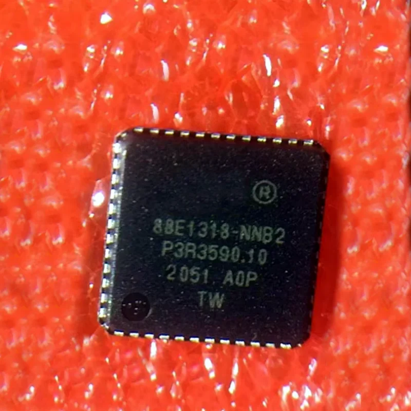 10pcs New 88E1318-A0-NNB2C000 88E1318-NNB2 88E1318 QFN48 Ethernet chip