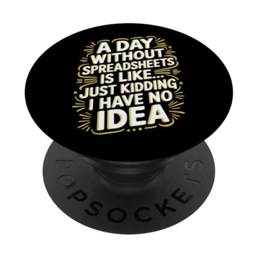 

Bookkeeper Spreadsheet, Accountant Accounting Bookkeeping PopSockets