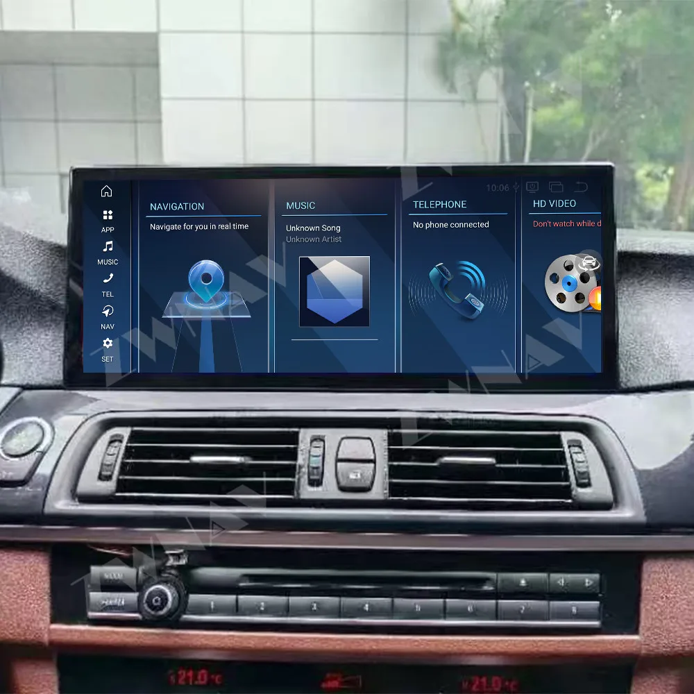 

Qualcomm Smart IPS Screen Car Radio For BMW 5 Series 2011-2017 Android GPS Navigation Multimedia Auto Stereo Receiver Head Unit