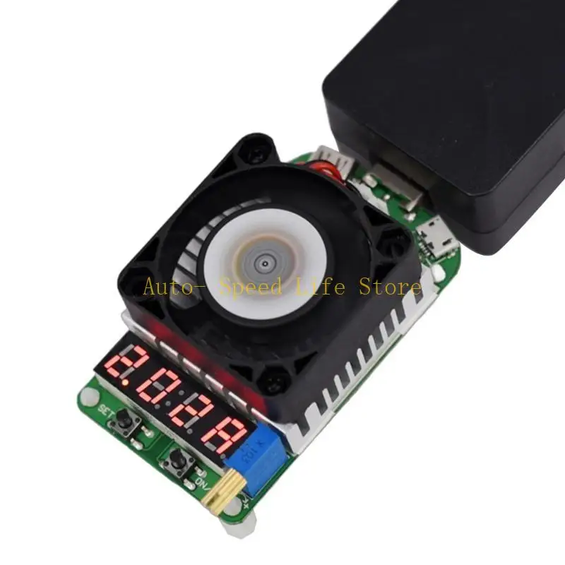 02DA HD25 HD35 مشغلات اختبار تفريغ البطارية الإلكترونية لمقاوم تحميل USB #3