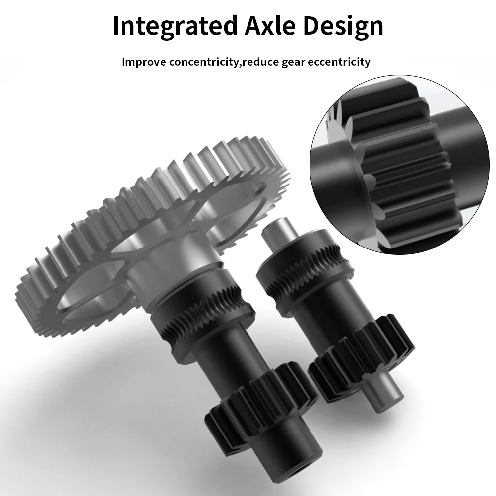 FYSETC Sherpa CNC Spur Gear Nano Coating one-piece Stainless Stee Gear Kit High Precision Extruder Gears for Voron V0 3D Printer