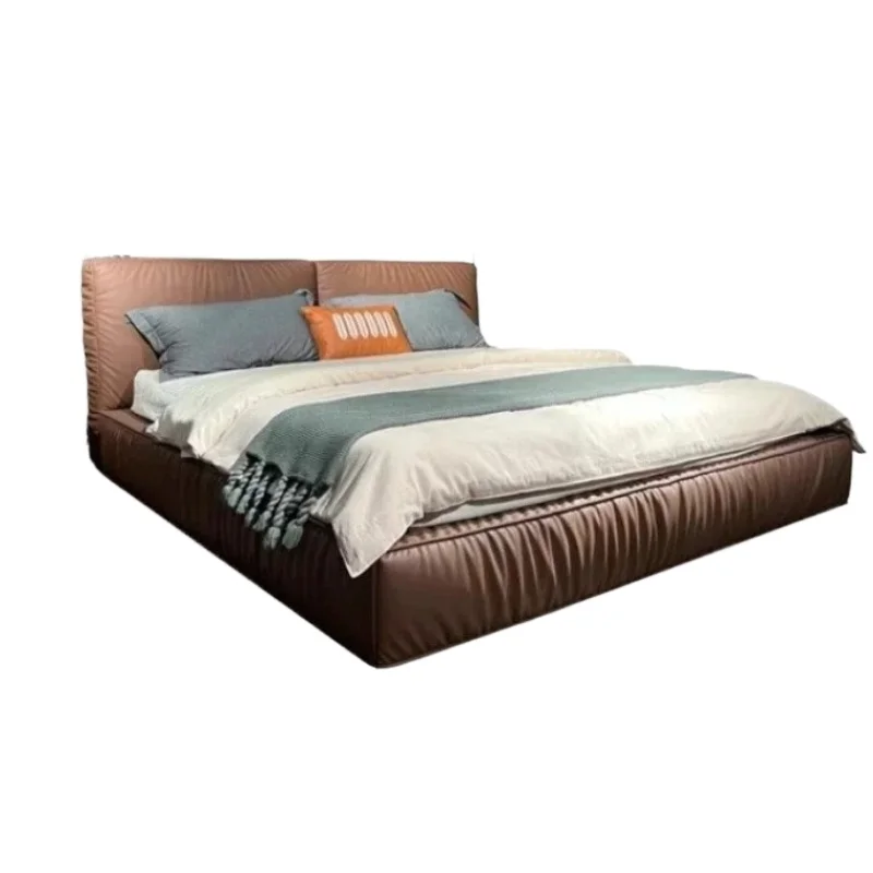 

180x200cm Wooden Bed King Size Headboard Frames Andbed Bases Tatami Bedroom Furniture Luxury King Sizebed Single Bed Modern Home