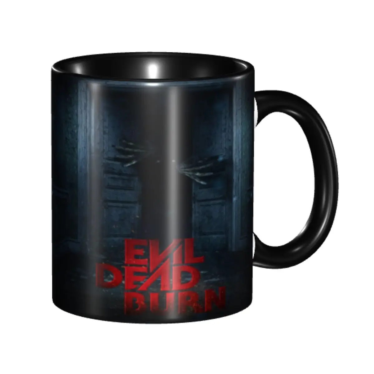 Evil Dead Burn Gift Mugs for Woman Man Novelty Coffee Cup Birthday Present for Office