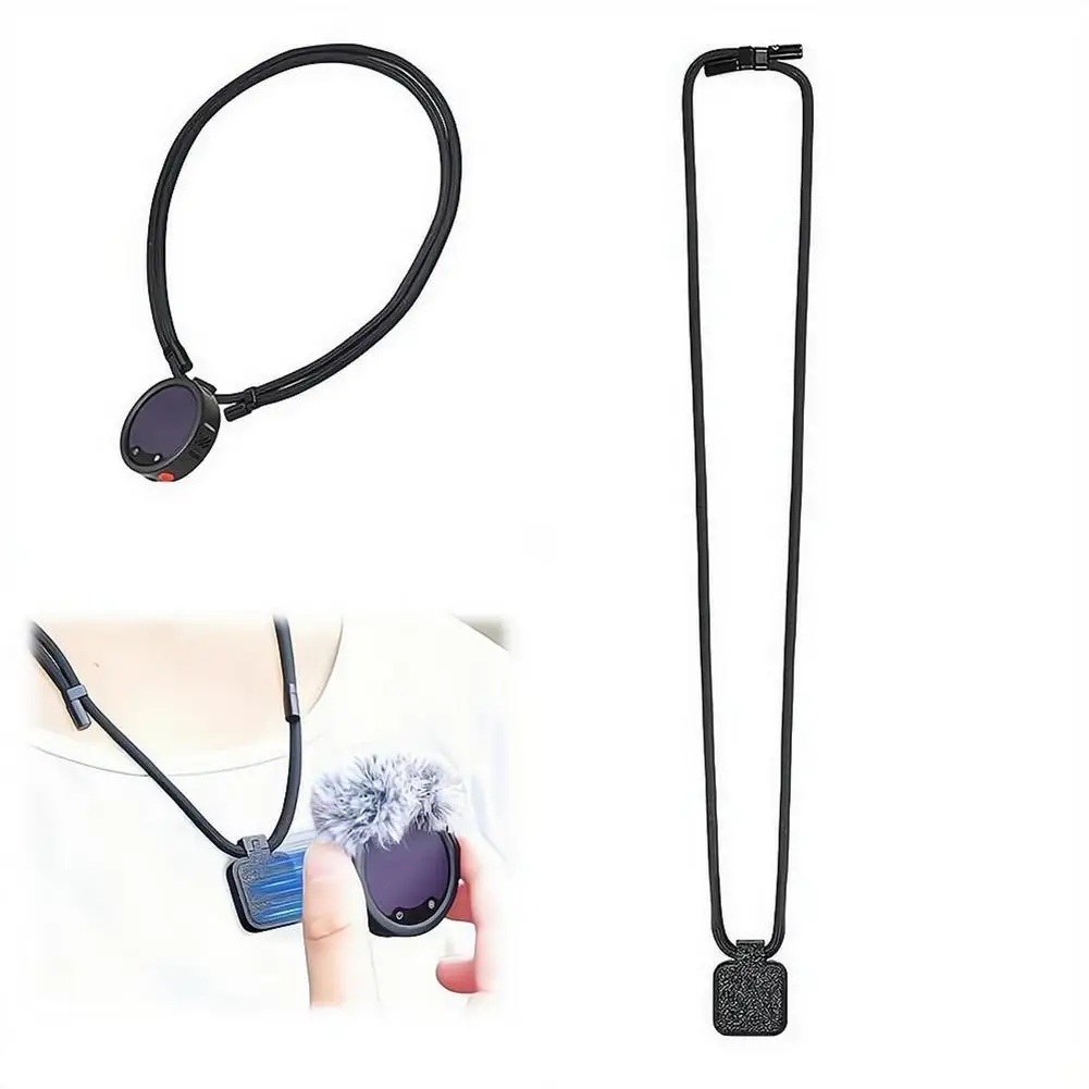 Magnetic Mount Neck Strap For Insta360 MIC Pro, Magnetic Pendant Neck Strap Magnet Lanyard For MIC Pro, POV/Vlog, Selfie