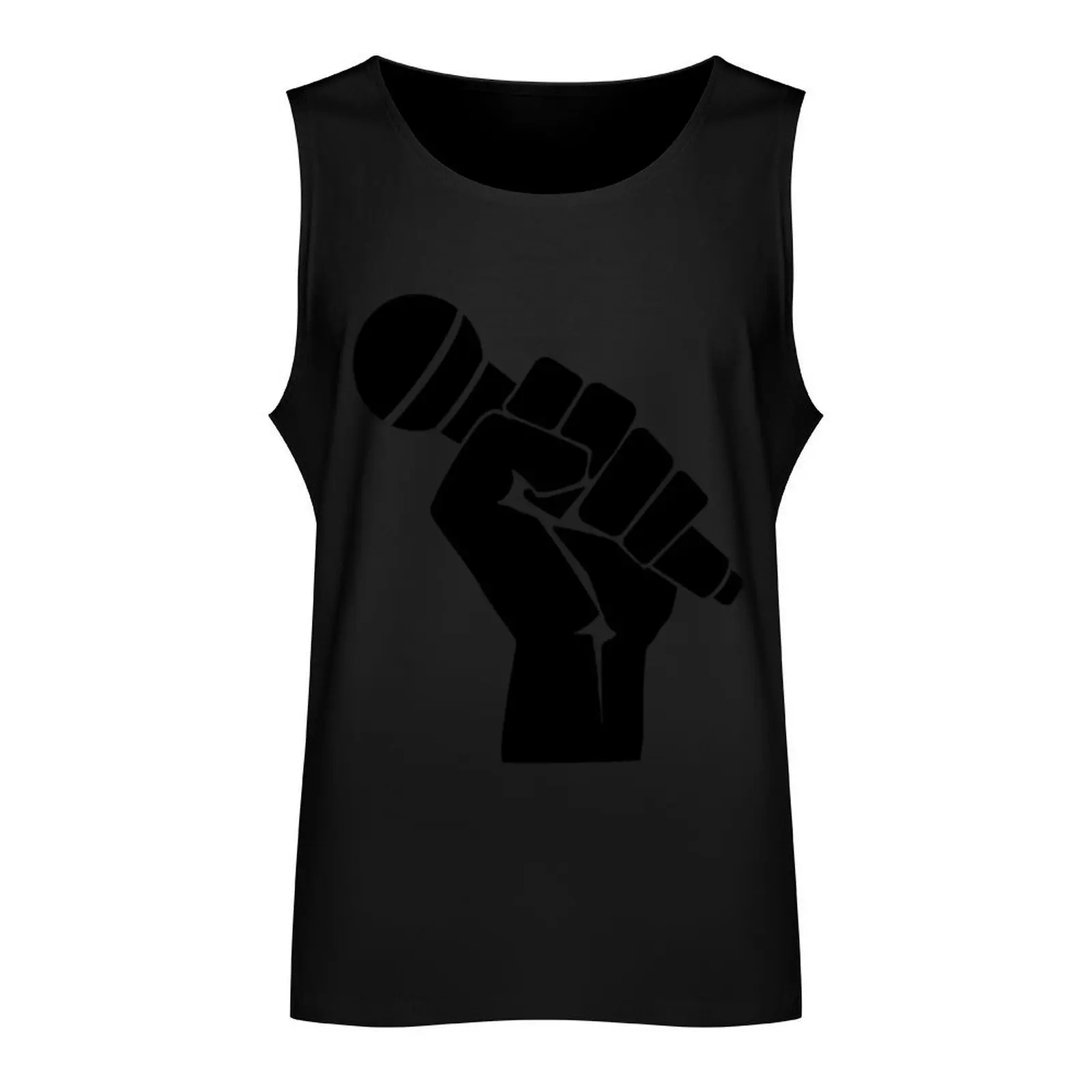 Men Women Raise Micro_s Gifts Tank Top anime gym gym t-shirts Men's sleeveless fitness