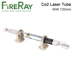 Tubo de vidro do laser do CO2 para a gravura e a máquina de corte, CO2, 50mm, 40w, 720mm, 50w, 820mm